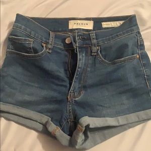 Pacsun high rise shorts size 23